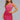 Contrast Sequin One Shoulder Sleeveless Dress - Trendociti