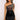 Contrast Sequin One Shoulder Sleeveless Dress - Trendociti