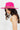 Fame Keep Your Promise Fedora Hat in Pink - Trendociti