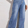 High Waist Wide Leg Jeans - Trendociti